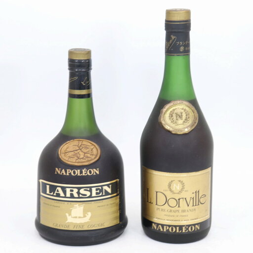 未開封 ブランデー 2本セット LARSEN ラーセン NAPOLEON コニャック L.Dorville ナポレオン 中古 / 12364-65 HMR 未開封 ブランデー 2本セット LARSEN ラーセン NAPOLEON コニャック L.Dorville ナポレオン 中古 / 12364-65 HMR
