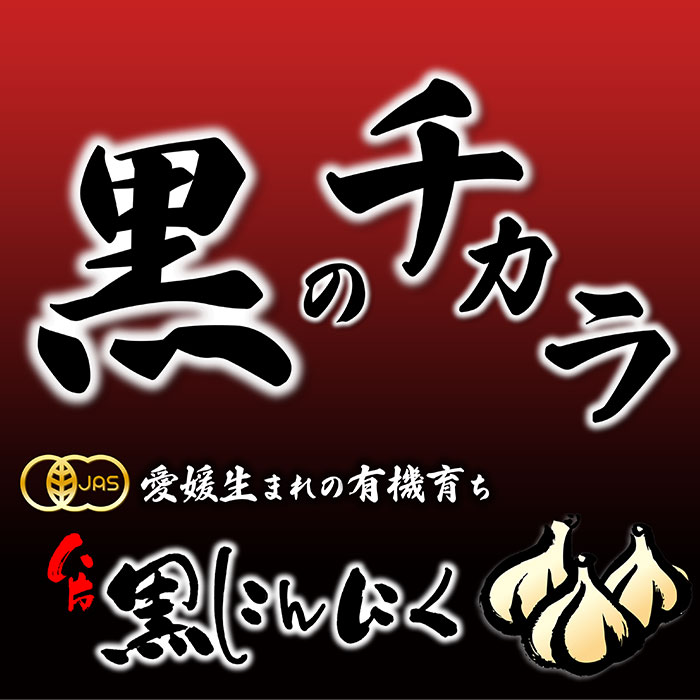 遠赤愛媛有機八片黒にんにく M玉6個入箱(3個セット 10%引) [甘い 発酵 国産 オーガニック 有機 愛媛県産 有機にんにく 滋養強壮 元気 疲労回復 にんにく 黒にんにく]