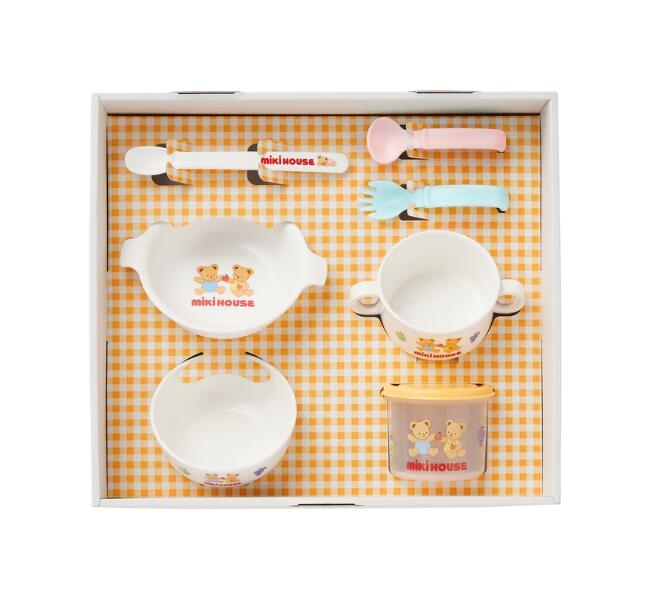 ★★送料込み※★★ミキハウス　MIKI　HOUSE　テーブルウェアセット/食器セット【ギフト...