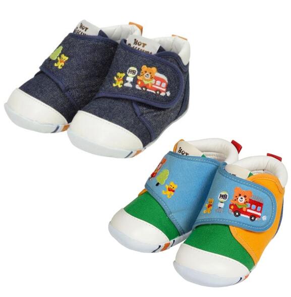 ★★箱なし/SALE【あす楽】ホットビスケッツ HOT　BISCUITS/ファーストシューズファーストシューズ/ミキハウスはじめてのおくつ/12.0cm