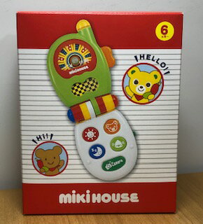 ラスト入荷☆ミキハウスMIKIHOUSEおしゃべりテレフォン/電話