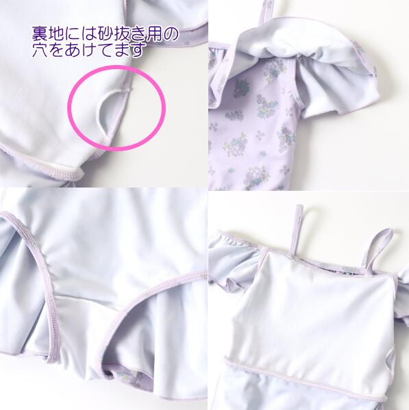 ☆★送料込み★★【AMPERSAND】フラワー柄ワンピース　スイムウエア水着アンパサンド/...