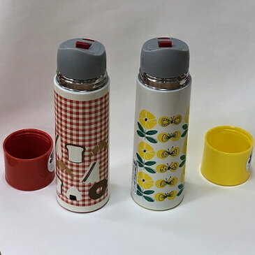 Petit Jam 2ウェイステンレス 2WAYステンレス ボトルダイレクトタイプ⇒保冷 コップタイプ⇒保冷・保温 2wayスイトウYE 花/蝶・RRチェック おべんとう370ml/保温保冷/直飲み/コップ付/お弁当