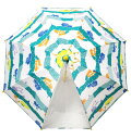 ZAZZY ZAPS(ザジーザップス)傘 子供用 カサ アンブレラ ≪働く車柄グリーン≫入園準備用品/入学準備用品傘 キッズ 子供用(4)