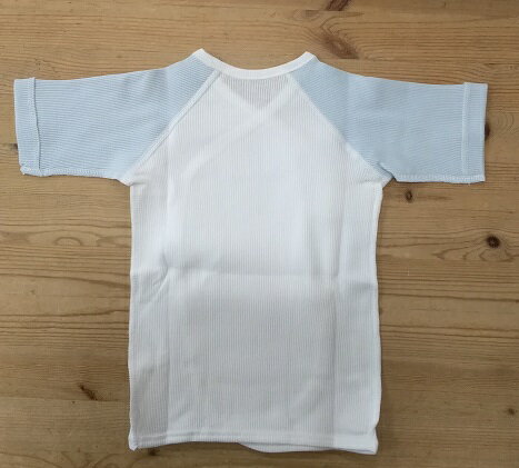 ポスト投函200円配送可能シンク　ビー　短肌着　/50cm/60cm/赤ちゃんの肌着/綿100％赤ちゃんの肌着/肌に優しい/オールシーズン用/テレコ/マジックテープタイプ