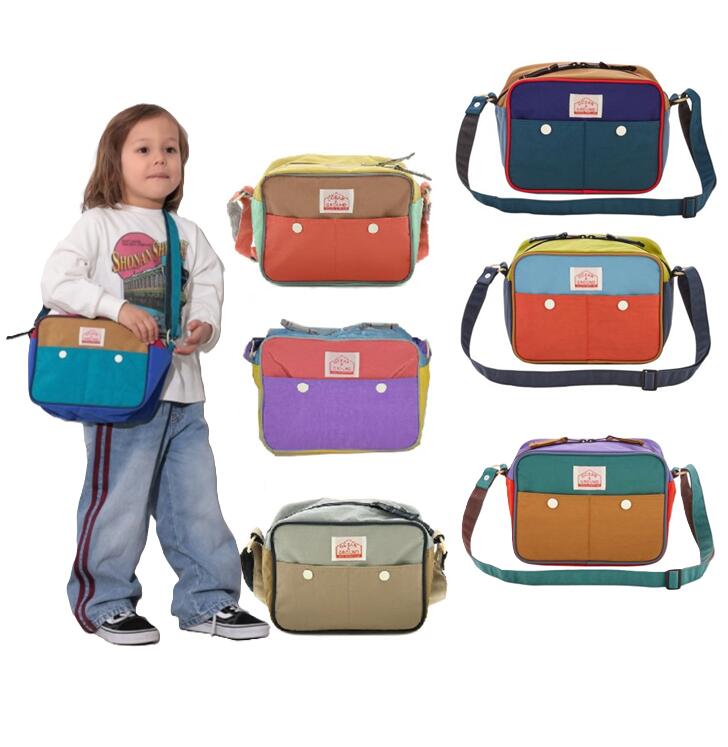 ★送料込★【OCEAN　&　GROUND】通園バッグショルダーバッグ/幼稚園バック/かわいい/シンプルお名前タグ入れ/男の子/女の子軽い/普段使いOK/ダブルファスナー