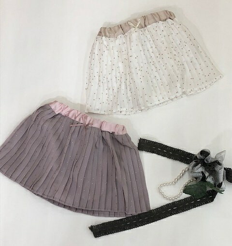 ☆送料込み☆【la　stella】/ブルマ付きプリーツスカートセットパーティー/記念写真撮影/特別な日/バース..