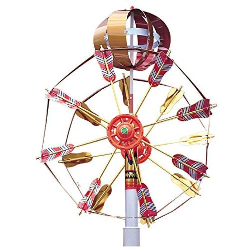 矢車のみ/直径60cm/筒50mm大型鯉のぼり5m用/お庭用こいのぼり/矢車セット