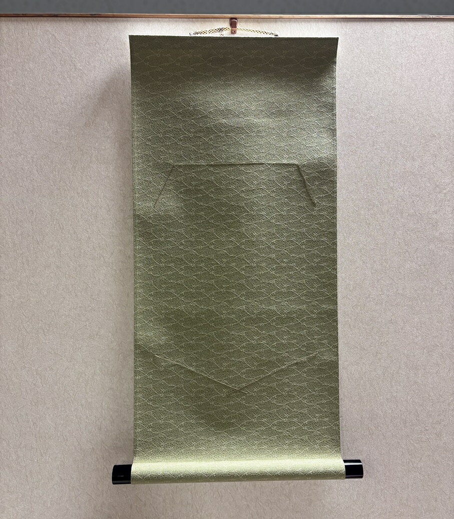 Rakuten - ●送料無料●オリジナル色紙掛け　無地/グリーン色丈66cm　幅36.5cm　