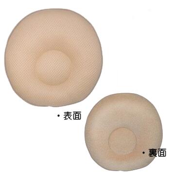 ■メッシュ＆パイルの枕 ■W190*D50*H190(mm) 【生地】 ・メッシュ生地：ポリエステル100％ ・パイル生地 パイル部：綿100％、グランド部：ポリエステル100％ 【中綿】 　ポリエステル100% ■新生児〜