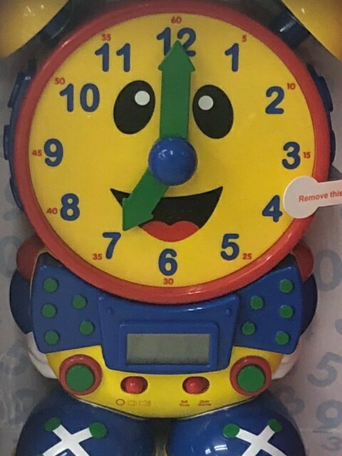 ★telly the teaching time clock　時計遊び　英語が学べる/クリスマス/誕生日ラッピング無料 2