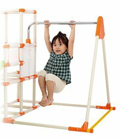 再入荷しました!本州のみ送料無料商品おりたたみロングスロープキッズパークSPコンパクト収納/滑り台2WAY/鉄棒/ジャングルジム/ブランコ