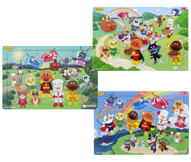 ★★送料込み★★それいけ！アンパンマン　『パズル　各種』知育/かわいい/アンパンマン大好き/ケース付き/..