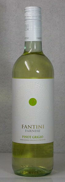 ファンティーニ　ピノ　グリージョ　750ml　【辛口　イタリア　白ワイン】