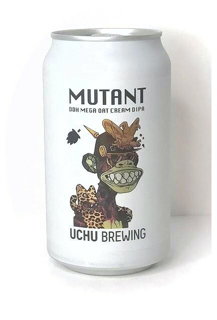 MUTANT 2 350ml缶　【うちゅうブルーイング　ミュータント　DDH MEGA OAT CREAM DIPA】