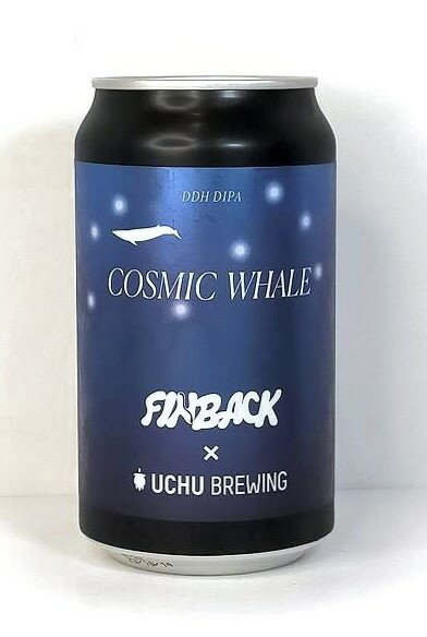 COSMIC WHALE　(FINBACK X UCHU)　 350ml缶　【うちゅうブルーイング×Finback Brewery】