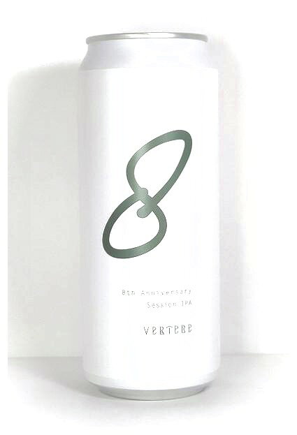 VERTERE 8th Anniversary / Session IPA 　500ml缶　【奥多摩のクラフトビール 　バテレ】のサムネイル