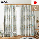 ★店内全商品ポイント5倍★カーテン MOOMIN ムーミン 100×200cm 日本製 遮光 2級 1枚組 ドレープカーテン 遮光カーテン カフェカーテン 北欧 おしゃれ ロング 形状記憶 洗える 洗濯可 UVカット ドレープ ウォッシャブル 国産 子供部屋 目隠し かわいい カフェ風 インテリア