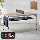 ★10枚限定10％OFFクーポン配布中★折りたたみ 卓球台 セット テーブル アウトドア 120cm 卓球 ラケット ネット メッシュ ボール ピンポン玉 卓球セット 家庭用 ミニ コンパクト 持ち運び おしゃ…