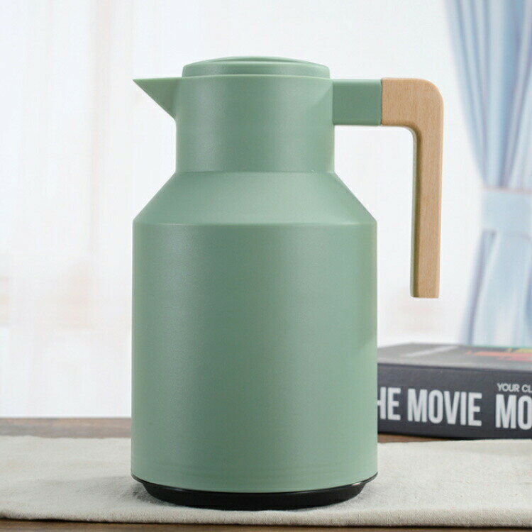 【楽天スーパーSALE】卓上 ポット 1リットル 魔法瓶 ポット リビングポット 保温 保冷 北欧 1000ML 真空断熱 ポット ガラス製 保温ポット 保冷ポット 卓上ポット テーブルポット コーヒーポット ピッチャー おしゃれ 無地 シ ent-select-10006533 ENT-SELECT サンプル画像3