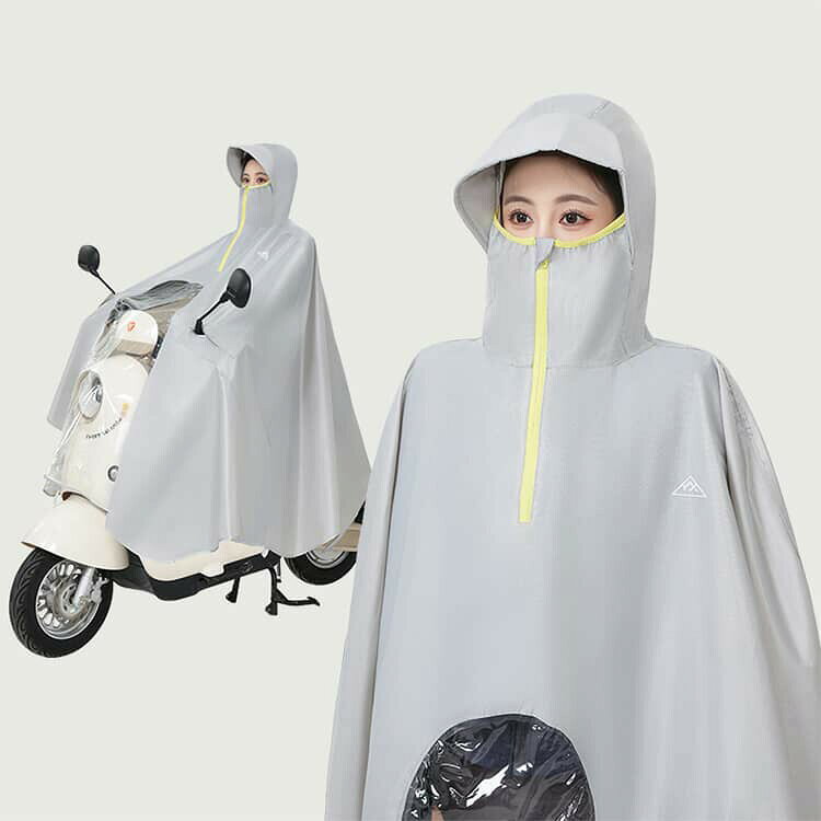 【楽天スーパーSALE】レイングッズ 2タイプ選べる 雨対策 サイクル 2タイプ選べる レインポンチョ レインコート 自転車 男女兼用 ロング丈 子供 雨用ウェア 蒸れない 防水 雨具 雨具 雨カッパ キャンプ 通勤 バイザー 自転車用 ent-select-10006057 ENT-SELECT サンプル画像3
