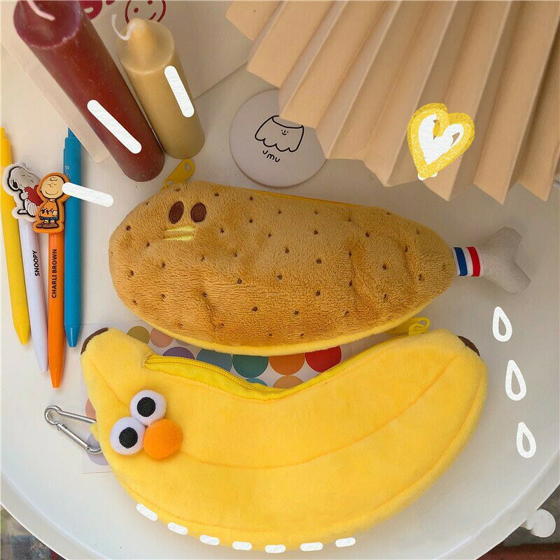 乐天商城 - 女の子 筆箱 バナナ ペンケース シンプル 大容量 筆記用具 かわいい 筆入れ 男の子 中学生 小学生 シンプル バナナ 男女兼用 スタディプランナー