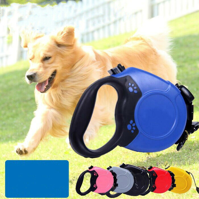 樂天商城 - KM522G 犬用リード 伸縮リード 大型犬 自動巻き 中型犬 小型犬 巻き取り式ドッグリード