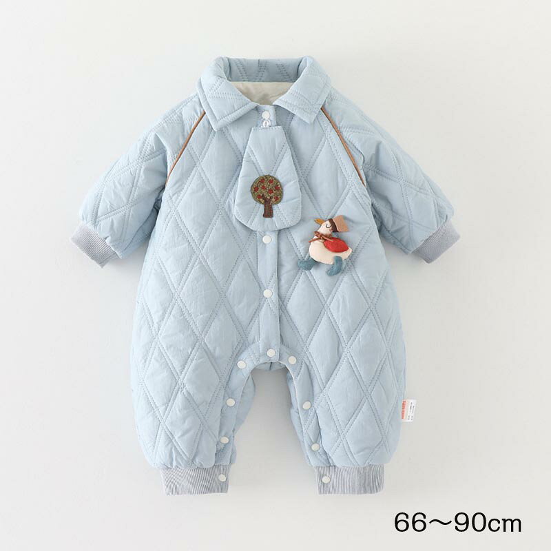 ベビー服 ジャンプスーツ カバーオール キルト ベビー 中綿コート ロンパース 女の子 キッズ ジャンプスーツ あったか 防寒 アウター 新生児 歩行服 子供服 冬 中綿 あったか 寝袋 長袖 寝巻き 幼児 キッズ服 春 秋 冬 撮影 楽天海外通販