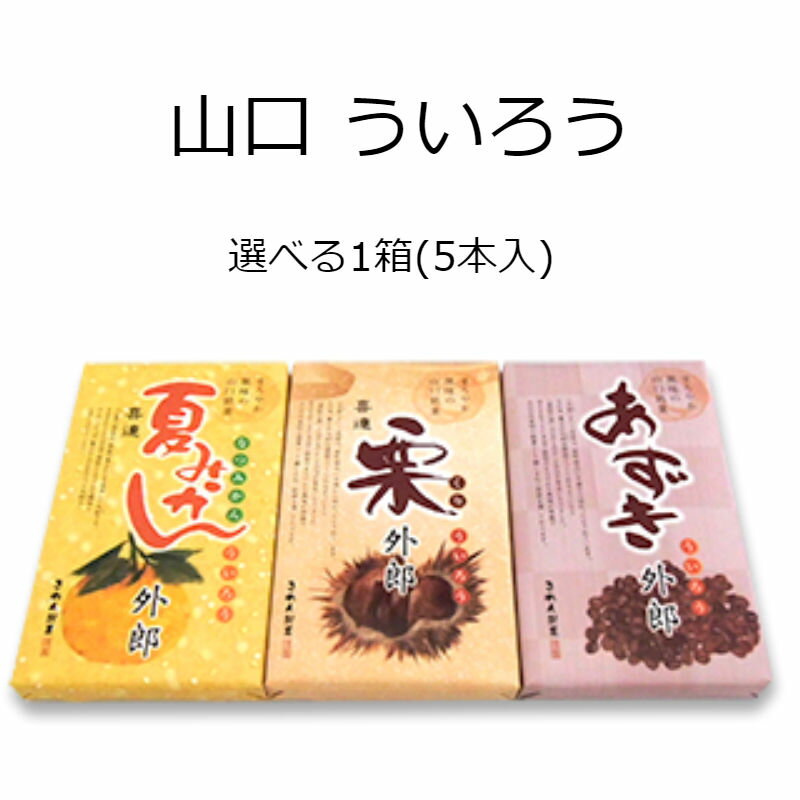 ういろう 山口 お土産 手土産 外郎 スイーツ 和菓子 詰め合わせ ギフト お取り寄せ 小豆外郎 夏みかん外郎 栗外郎 レターパック 送料無料