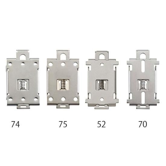 【Entaniya】 DINレールブラケット 35mmレール用 （W44 H80.5）鉄