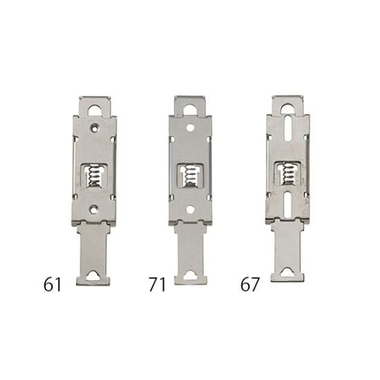 Entaniya DINレールブラケット 35mmレール用 （W25 H110.5）鉄