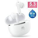 ワイヤレスイヤホン Bluetooth5.3 カナル型 自動ペアリング ノイズキャンセリング 高音質 タッチ操作 音声アシスタン ブルートゥース イヤホン AA...