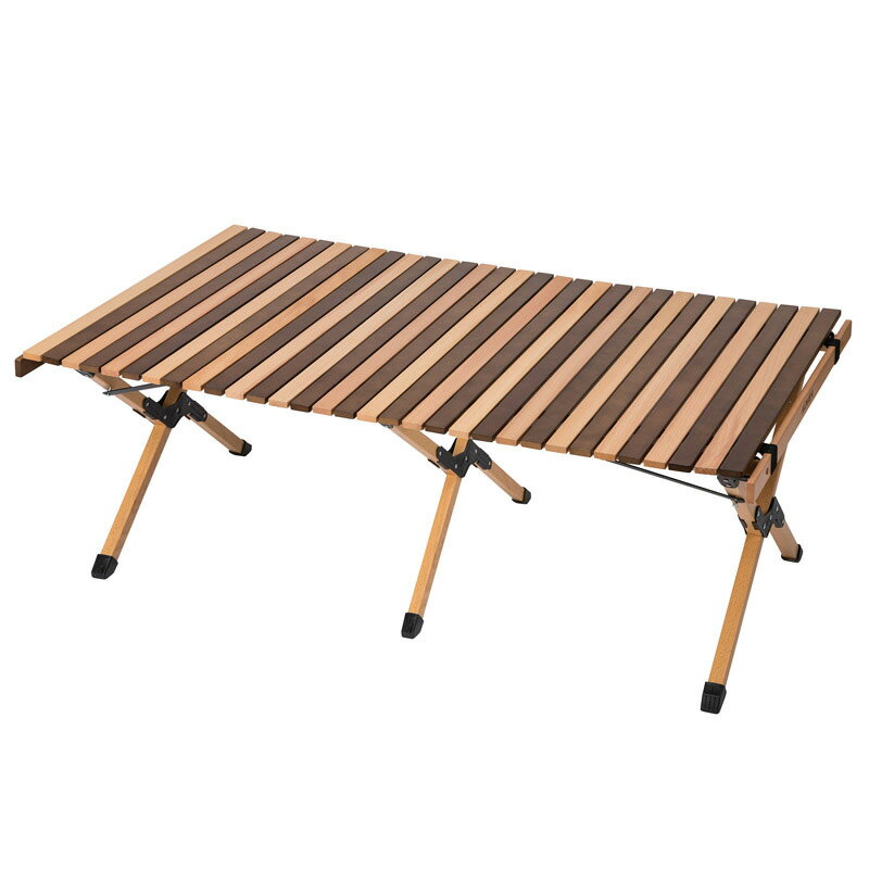 KOVEA コベア BELLO WOOD ROLL TABLE L ベロウッドロールテーブル L 120cm ブナ コンパクト 組立簡単 キャンプ アウトドア バーベキュー