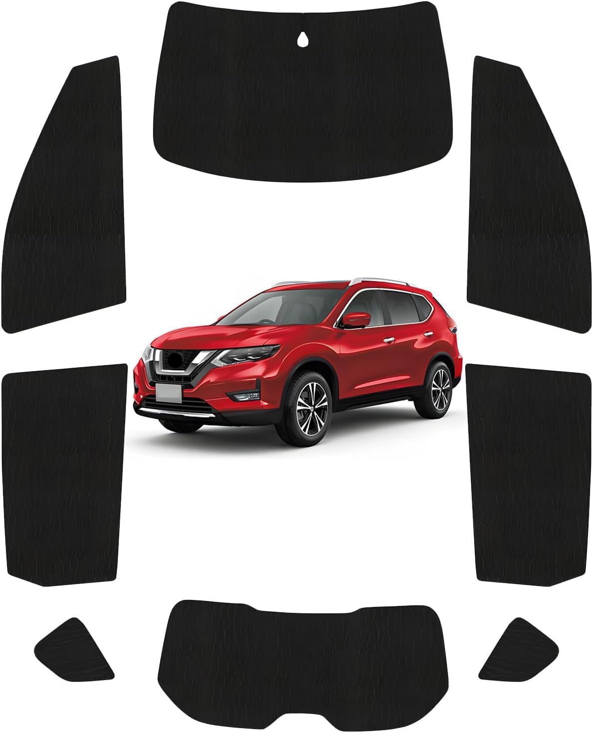 ★期間限定P3倍！★【日産 エクストレイル 専用 】サンシェード新型 全面 フルセット 日除け 車中泊 断熱 遮光 UVカット 専用アクセサリー 車種専用 プライバシー保護 暑さ対策 車用 仮眠 UVカット 盗難防止 日除け 取付簡単2007年1月～現行
