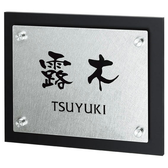 Rakuten - 選べる書体 オーダー表札 丸三タカギ ディーン DN-YV-927 幅200×高160mm