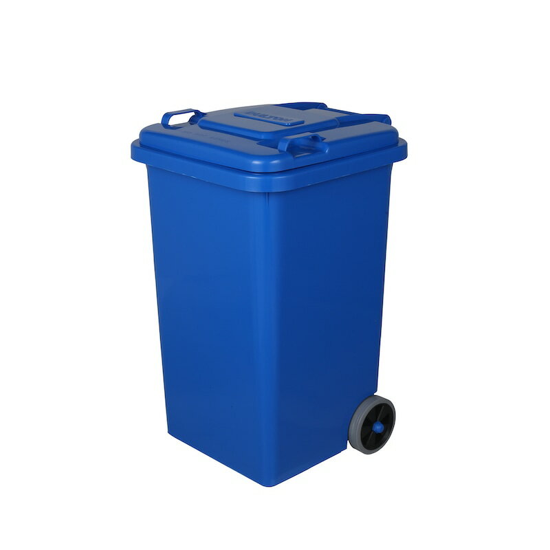 ダルトン DULTON プラスチック トラッシュカン 65リットル PLASTIC TRASH CAN 65L BLUE 100-198BL