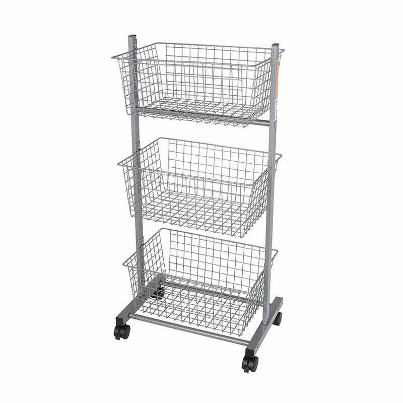 ダルトン DULTON ワイヤ ラック ウィズ キャスターズ WIRE RACK WITH CASTORS H.GRAY H20-0283HGY