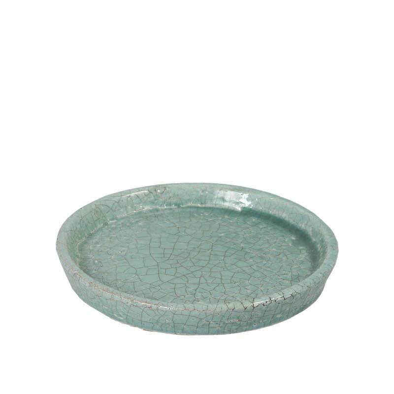 _g DULTON J[ O[Yh@\[T[ COLOR GLAZED SAUCER C.GRN CH14-G517CGN