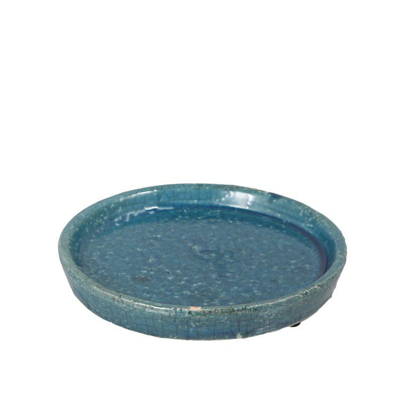 _g DULTON J[ O[Yh@\[T[ COLOR GLAZED SAUCER M.BLUE CH14-G517MBL