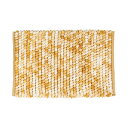 _g DULTON VFj[ nh[ }bg CHENILLE HANDLOOM MAT YELLOW 400~600 RN-0496-60YL