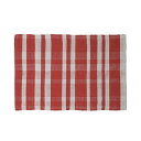 ダルトン DULTON コットン ハンドルーム マット COTTON HANDLOOM MAT RED 500×750 RN-0497-75RD