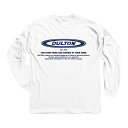 _g DULTON _g O TVc I[o S L DULTON LONG T-SHIRT OVAL LOGO L WHITE T22-0459L/WT