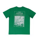 _g DULTON {^j[ TVc M BOTANY T-SHIRT BACK M GREEN T22-0489M/GN