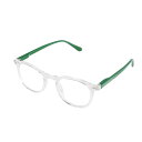 _g DULTON [fBO OX READING GLASSES CLEAR/GREEN 1.0 YGF148CGN/1 CLEAR/GREEN