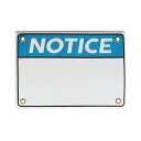 ダルトン DULTON エナメル ノーティス サイン ENAMELED NOTICE SIGN BLANK H20-0144BL