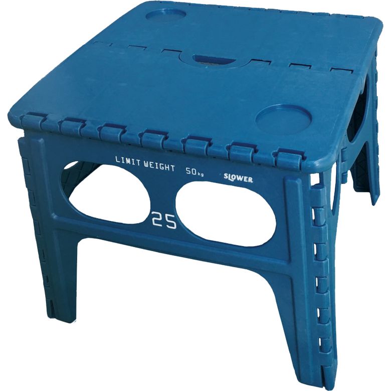 y|Cg10{zXE[ SLOWER ܂肽݃e[u tH[fBO e[u `y u[  SLW005 FOLDING TABLE Chapel BLUE