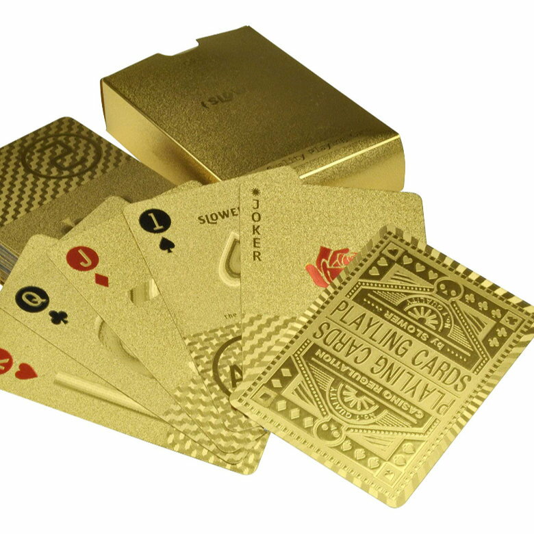スロウワー SLOWER トランプ プレイングカード ゴールド SLW146 PLAYING CARDS GOLD