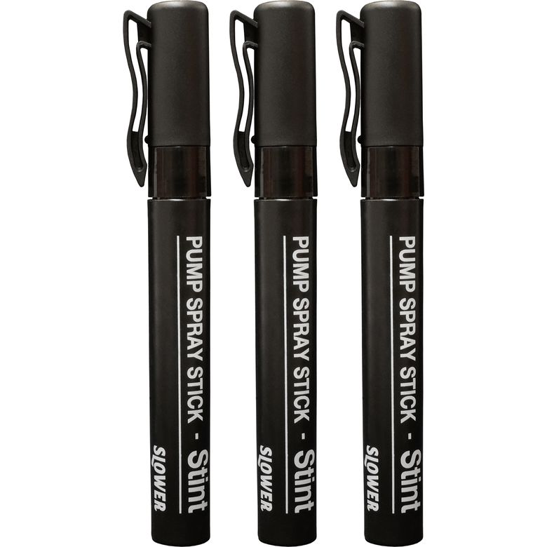 スロウワー SLOWER ポンプ スプレー スティック スティント 3本セット 10ml ブラック 黒 SLW267 PUMP SPRAY STICK Stint(3P) BLACK (アウトレット商品につき、返品、交換、キャンセル、ラッピング不可) ●