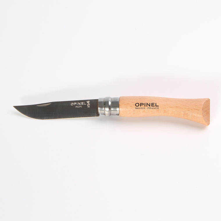 正規輸入品【名入れ可】Opinel/オピネル ステンレススチールナイフ No.7 #7 000693 フォールディングナイフ キャンプ アウトドア 釣り 折り畳み式 かっこいい 携帯しやすい 木柄 ロック機能あり 持ち運びしやすい おすすめ 名前入れ