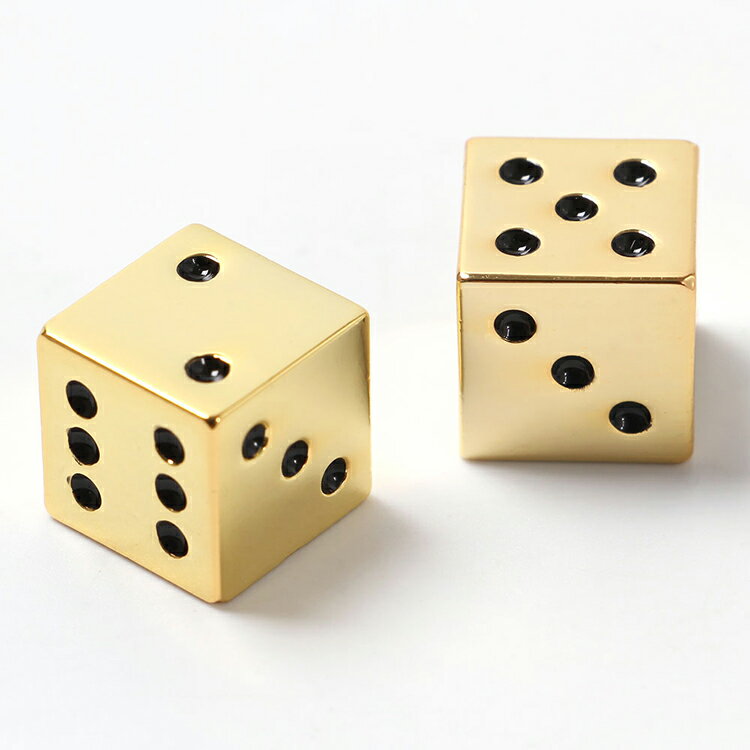 【廃番】Iron&Glory アイアン＆グローリー サイコロ レットイットロール ダイス ゴールドのみ LK-IAGRWIG dice set Let It Roll Gold